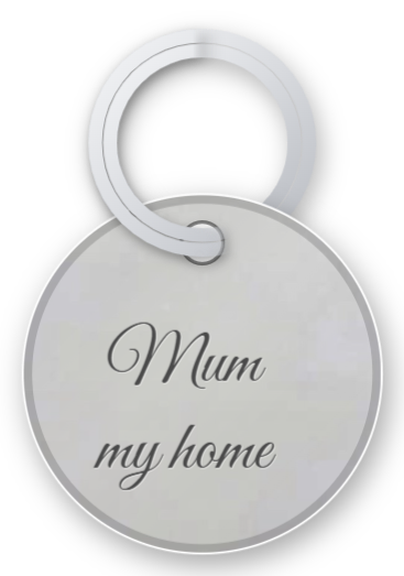 Mother's Day: a personalised keychain