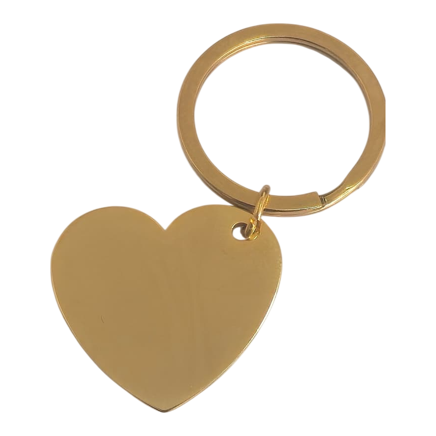 Heart keychain