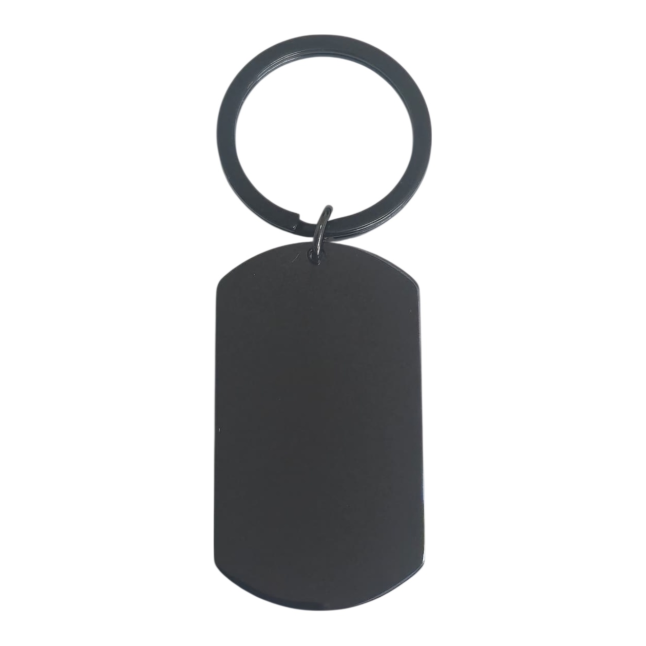 Curved Rectangle keychain
