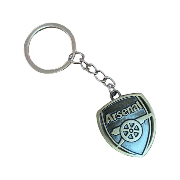 Arsenal FC Metallic Soccer Keychain