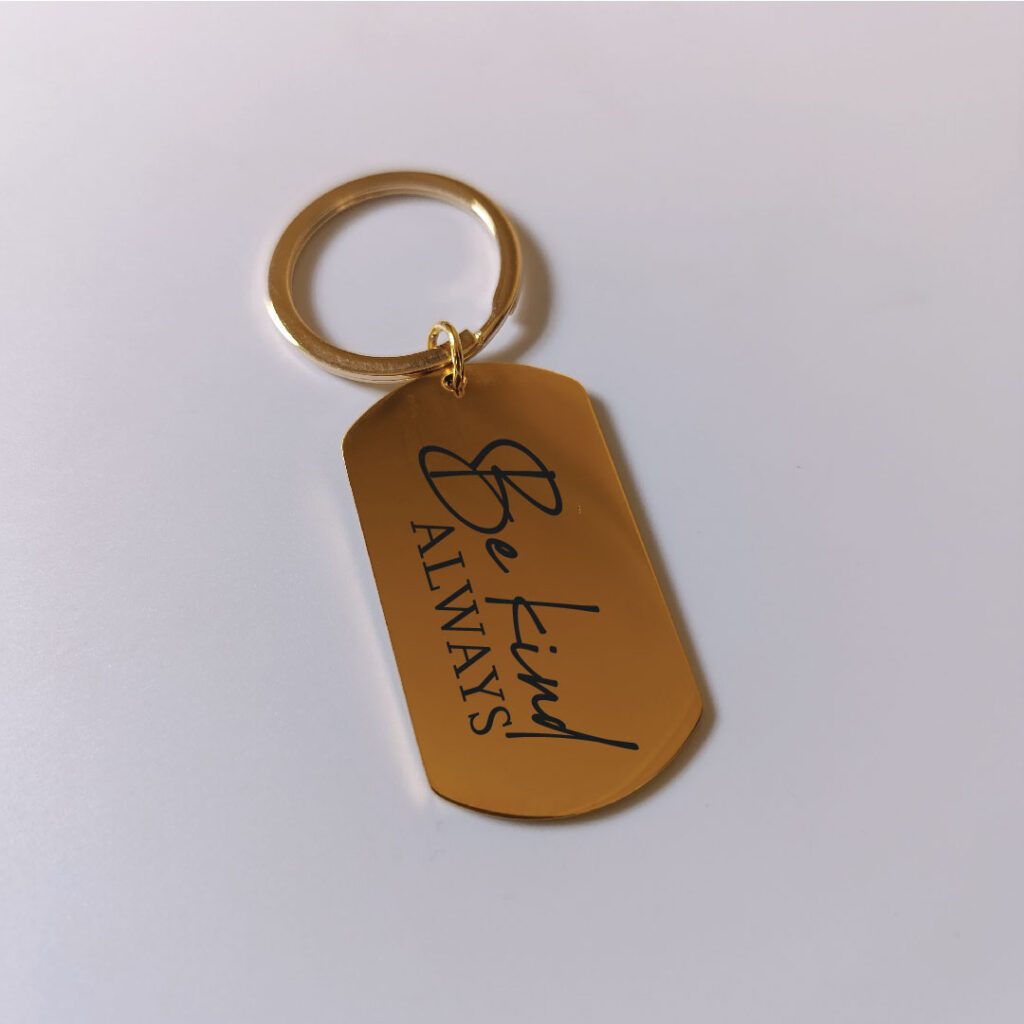 Be kind always keychain